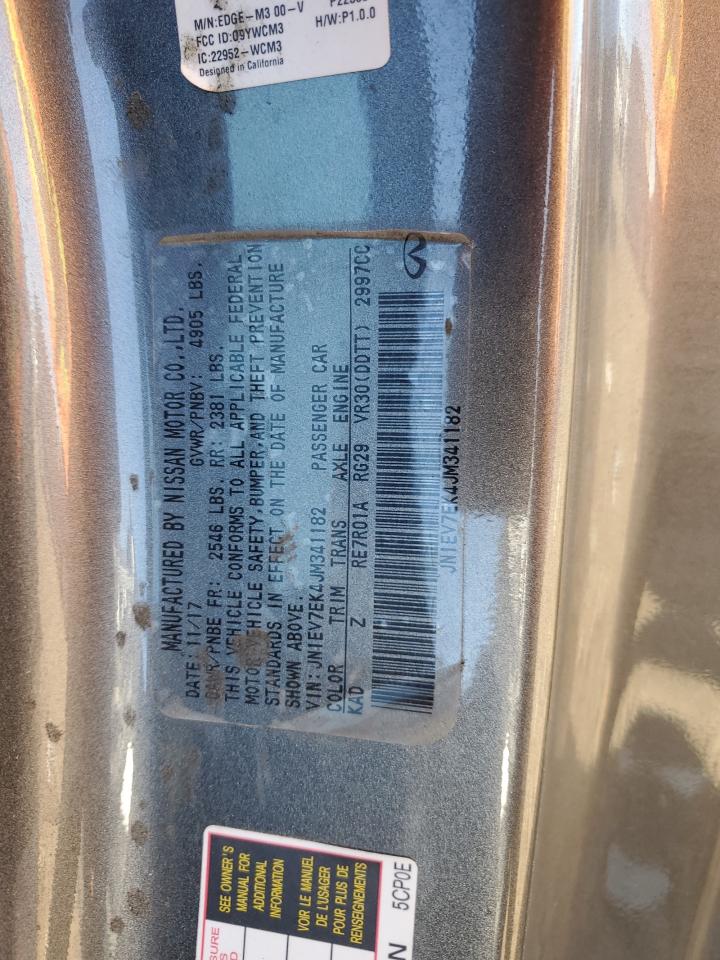 2018 Infiniti Q60 Luxe 300 VIN: JN1EV7EK4JM341182 Lot: 91087645