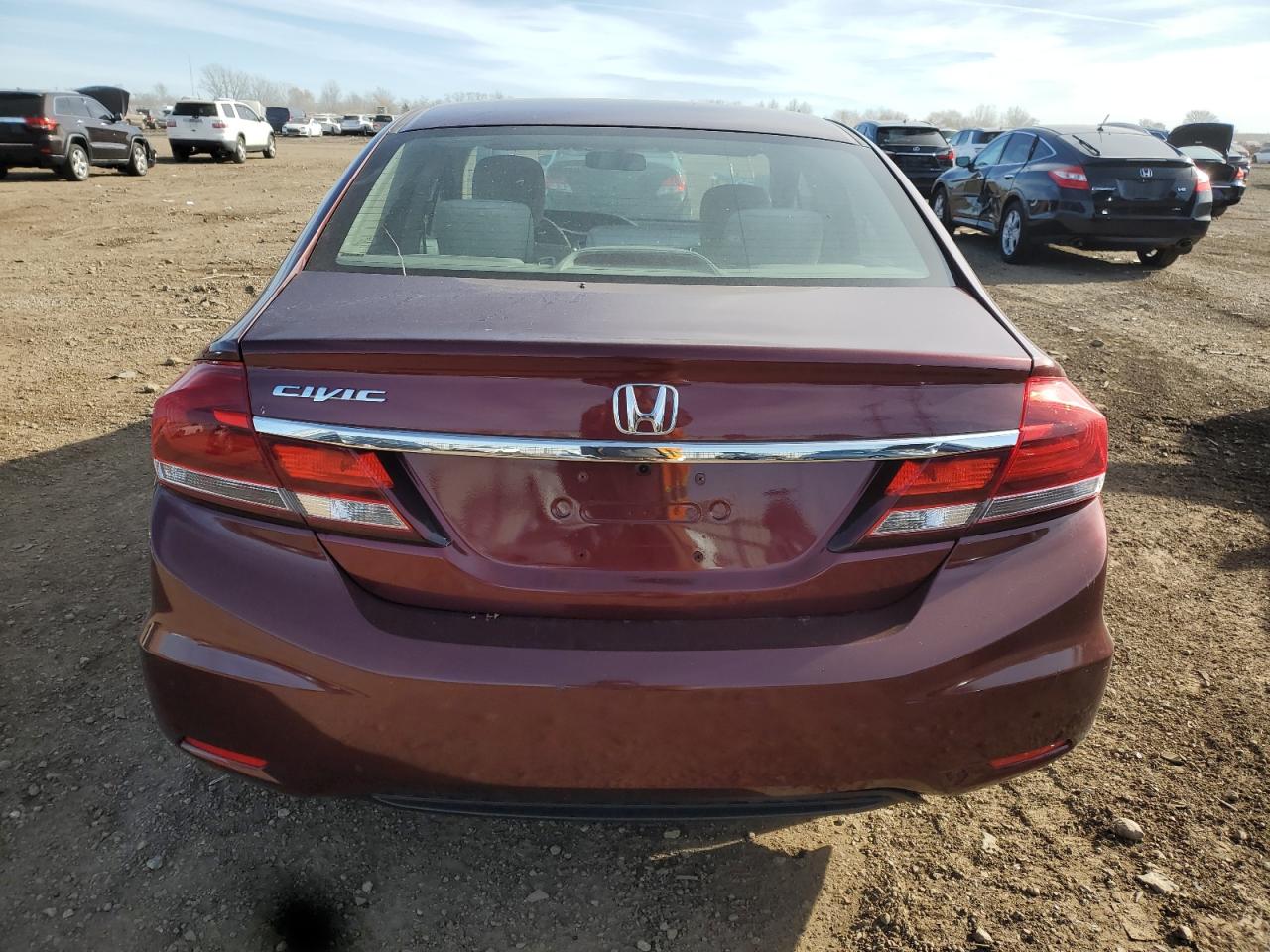 2014 Honda Civic Lx VIN: 19XFB2F59EE083641 Lot: 92606445