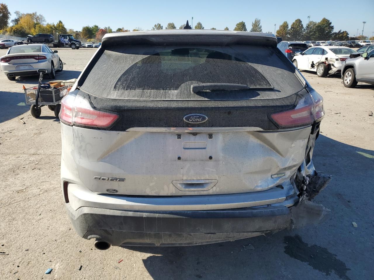 2019 Ford Edge Se VIN: 2FMPK3G91KBB38772 Lot: 91680555