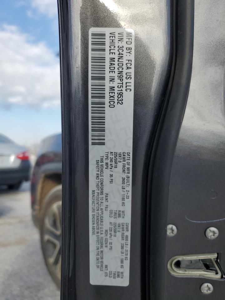 2023 Jeep Compass Limited VIN: 3C4NJDCN9PT519532 Lot: 91601125