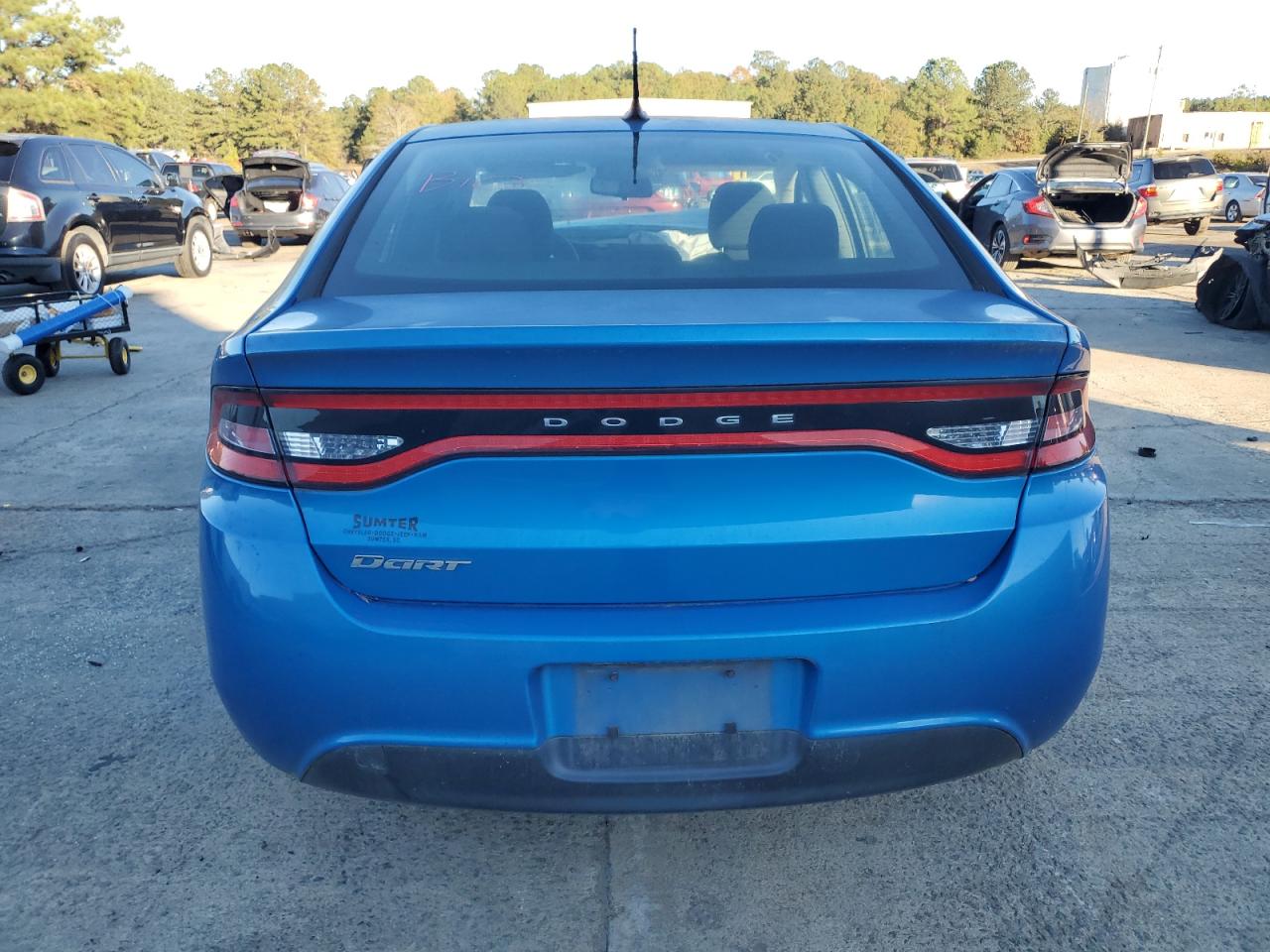 2016 Dodge Dart Se VIN: 1C3CDFAA2GD607598 Lot: 92318295
