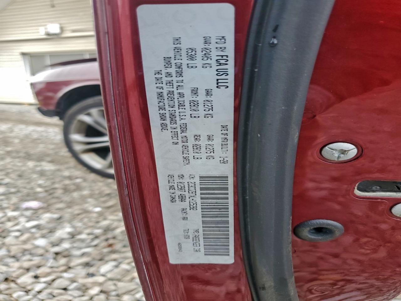 2020 Dodge Challenger R/T VIN: 2C3CDZBTXLH125282 Lot: 93708135