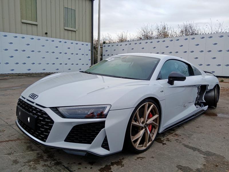 2024 AUDI R8 5.2 FSI V10 QUATTRO PERFORMANCE ED 2DR S TRONIC for sale at Copart CHESTER