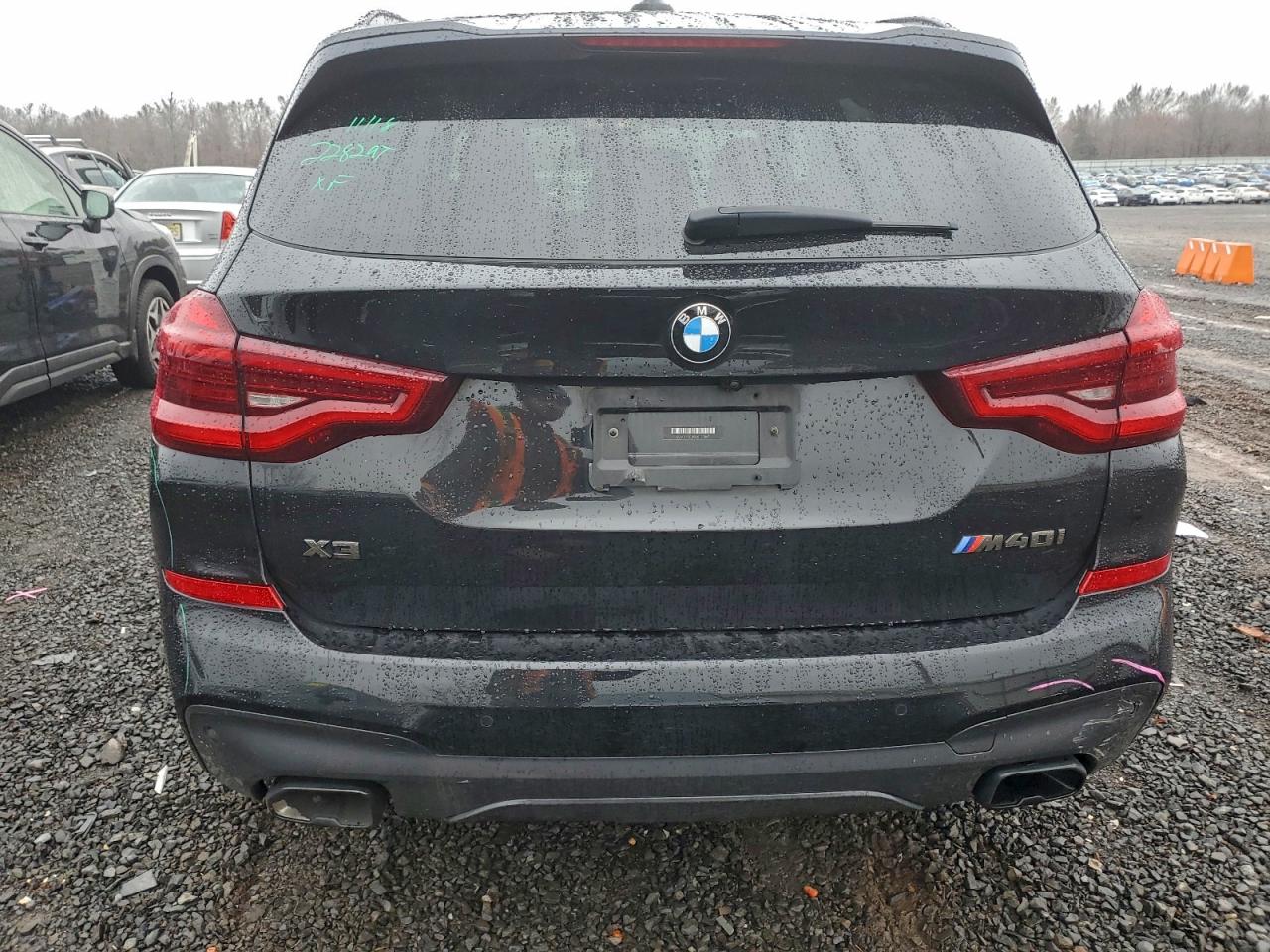 2021 BMW X3 xDrivem40I VIN: 5UXTY9C05M9F22843 Lot: 94141485