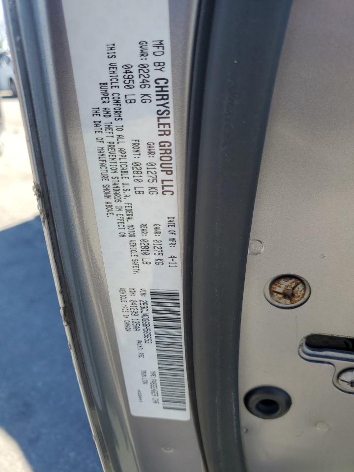 2011 Dodge Challenger VIN: 2B3CJ4DG6BH565653 Lot: 92915925