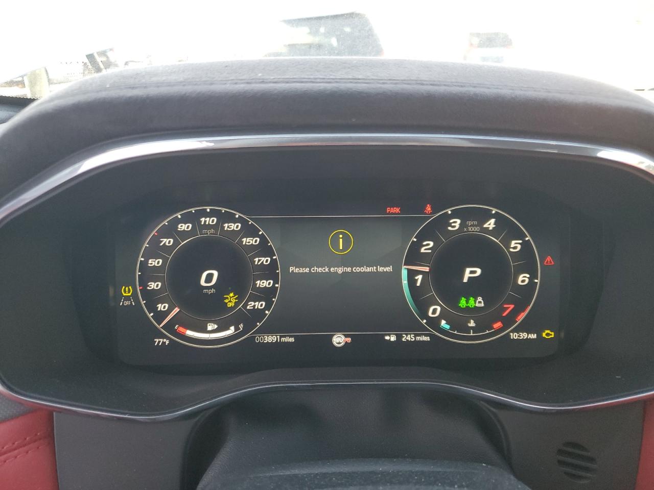 2025 Jaguar F-Pace Svr 575 Edition VIN: SADCZ2FE0SA754695 Lot: 93424135