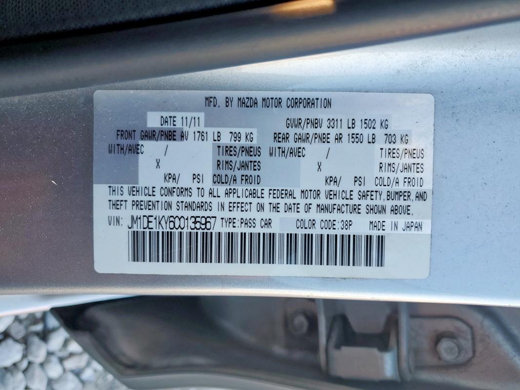 三田様ご確認ページ Damaged 2012 Mazda 2 Cars for Auction | Autobidmaster.com