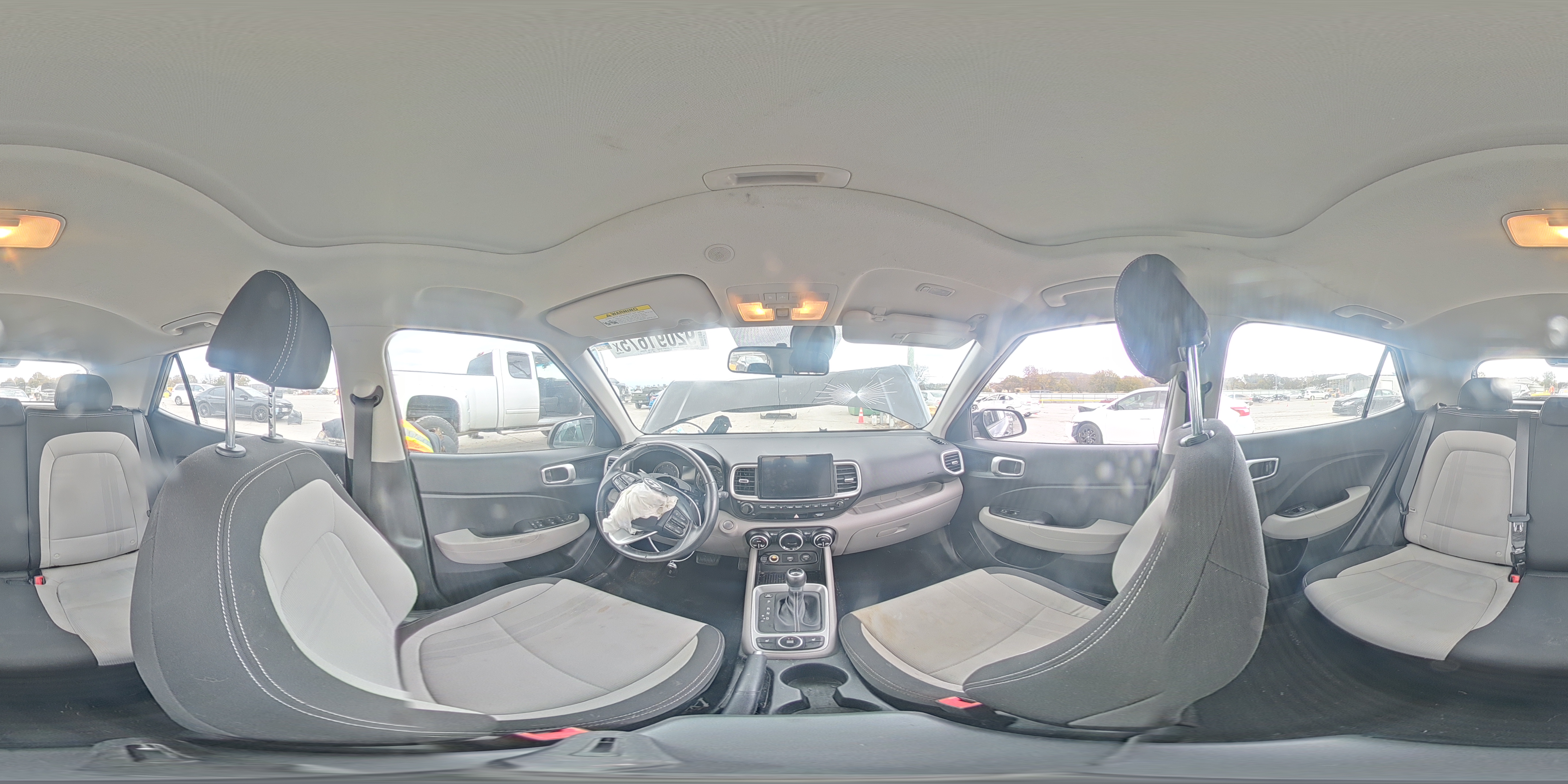 2021 Hyundai Venue Sel VIN: KMHRC8A31MU127923 Lot: 92091675