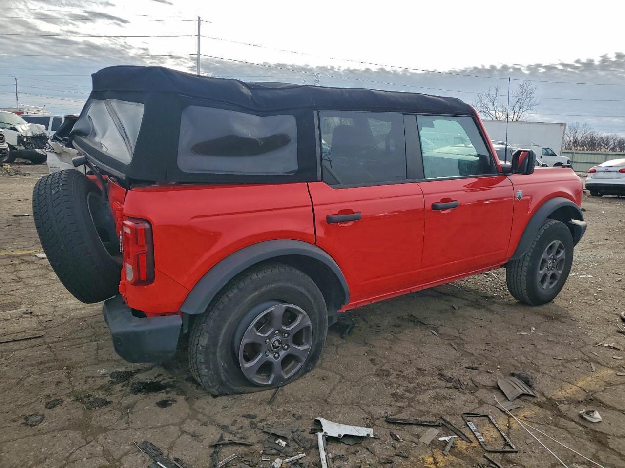 2023 Ford Bronco Base VIN: 1FMEE5BP4PLC02147 Lot: 94128925