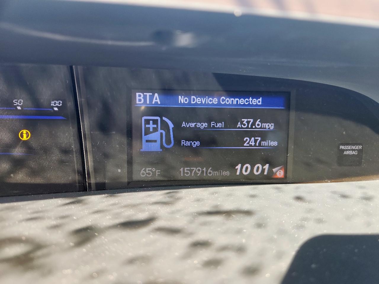 2012 Honda Civic Hybrid VIN: JHMFB4F23CS009660 Lot: 91451255