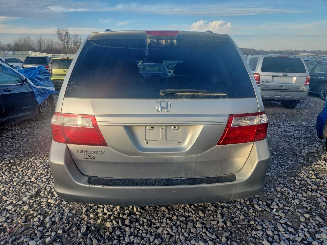 2006 Honda Odyssey Exl VIN: 5FNRL38776B455424 Lot: 91793955