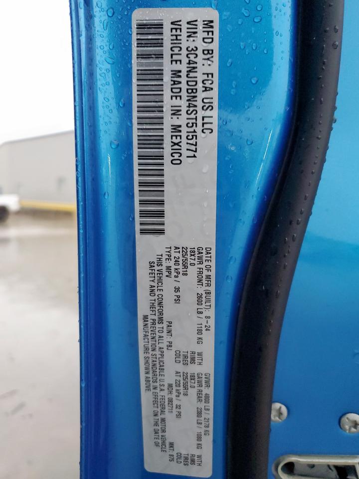 2025 Jeep Compass Latitude VIN: 3C4NJDBN4ST515771 Lot: 92753765