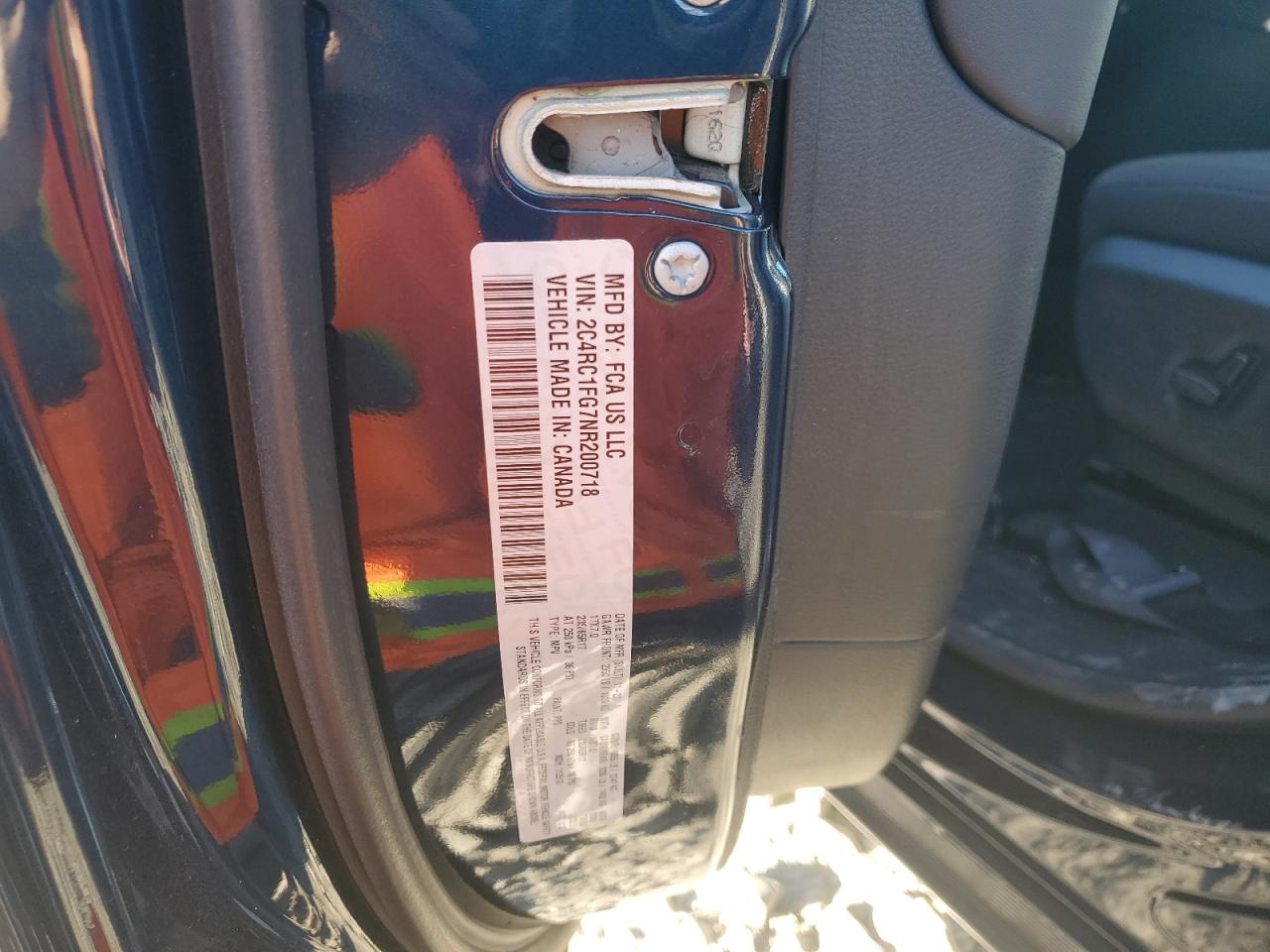 2022 Chrysler Pacifica Touring VIN: 2C4RC1FG7NR200718 Lot: 91031595