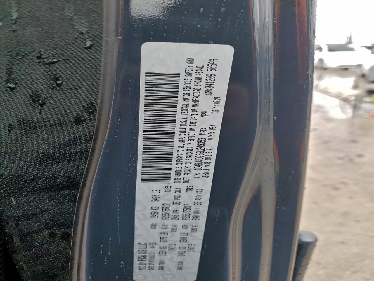 2016 Jeep Wrangler Unlimited Sport VIN: 1C4BJWDG3GL249353 Lot: 94080235