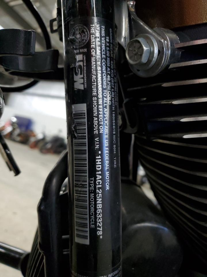 2022 Harley-Davidson Fltrxst VIN: 1HD1ACL25NB633278 Lot: 92736165