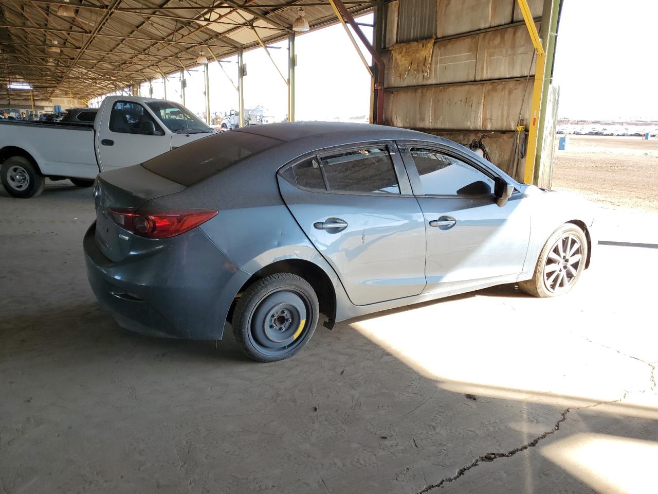 2015 Mazda 3 Sv blue sedan gas JM1BM1T7XF1256760 photo #4