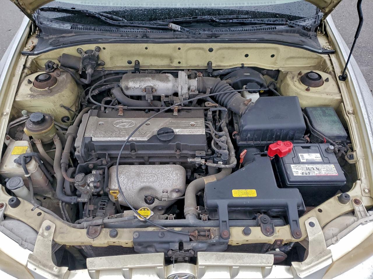 2001 Hyundai Accent Gl VIN: KMHCG45C81U161446 Lot: 94283425