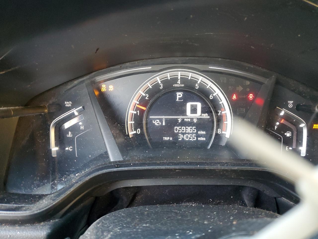 2019 Honda Cr-V Lx VIN: 2HKRW6H33KH215563 Lot: 92181755