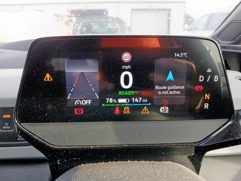 2021 VOLKSWAGEN ID.3 150KW MAX PRO PERFORMANCE 58KWH 5DR AUTO