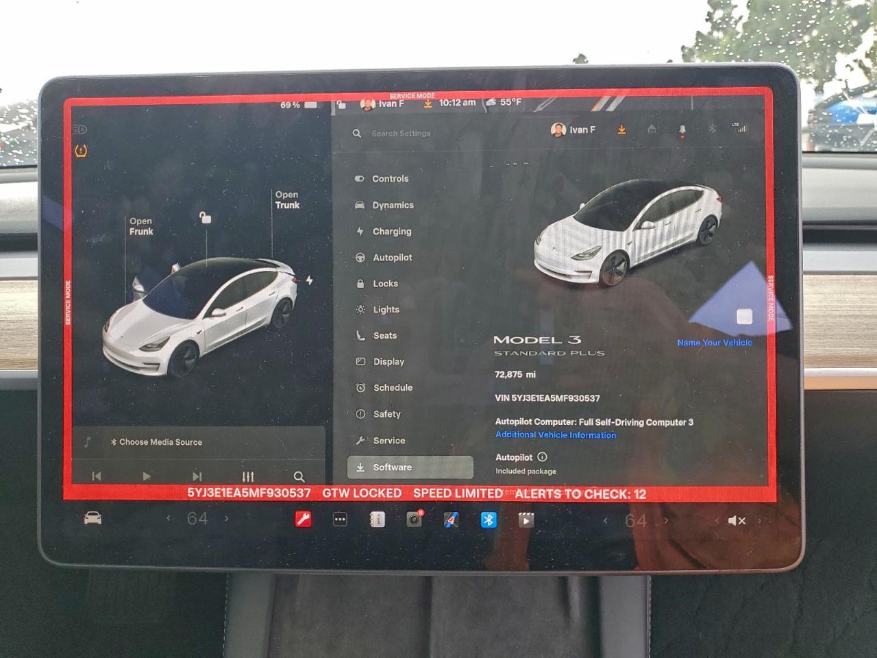 2021 Tesla Model 3 VIN: 5YJ3E1EA5MF930537 Lot: 92749055