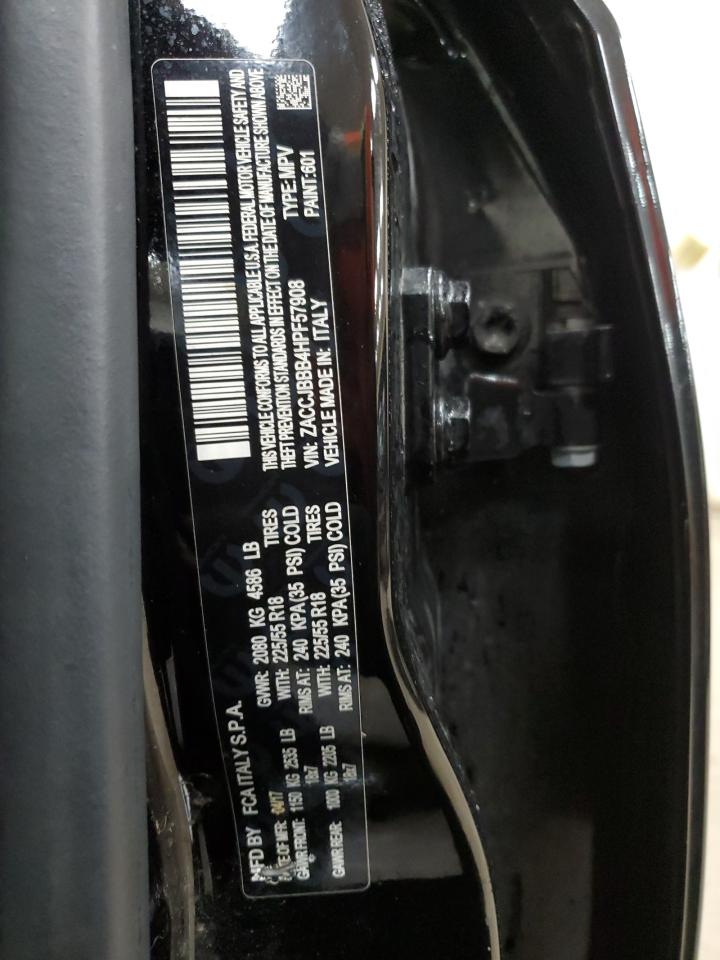 2017 Jeep Renegade Latitude VIN: ZACCJBBB4HPF57908 Lot: 90693045