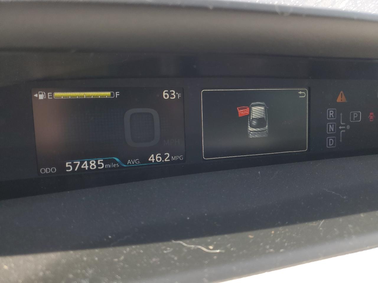 2018 Toyota Prius VIN: JTDKBRFU2J3077664 Lot: 93554145