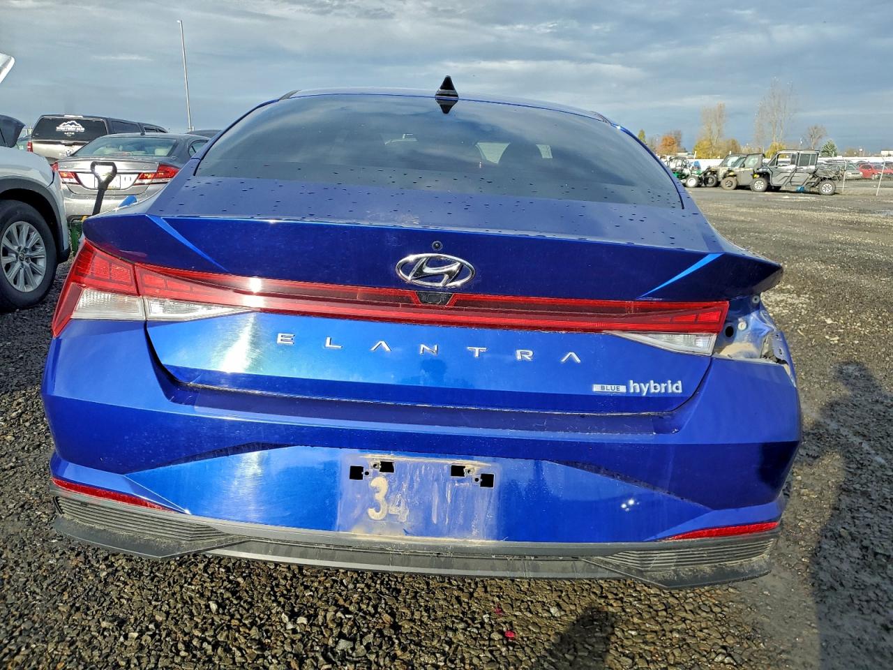 2022 Hyundai Elantra Blue VIN: KMHLM4AJ0NU031518 Lot: 94366365