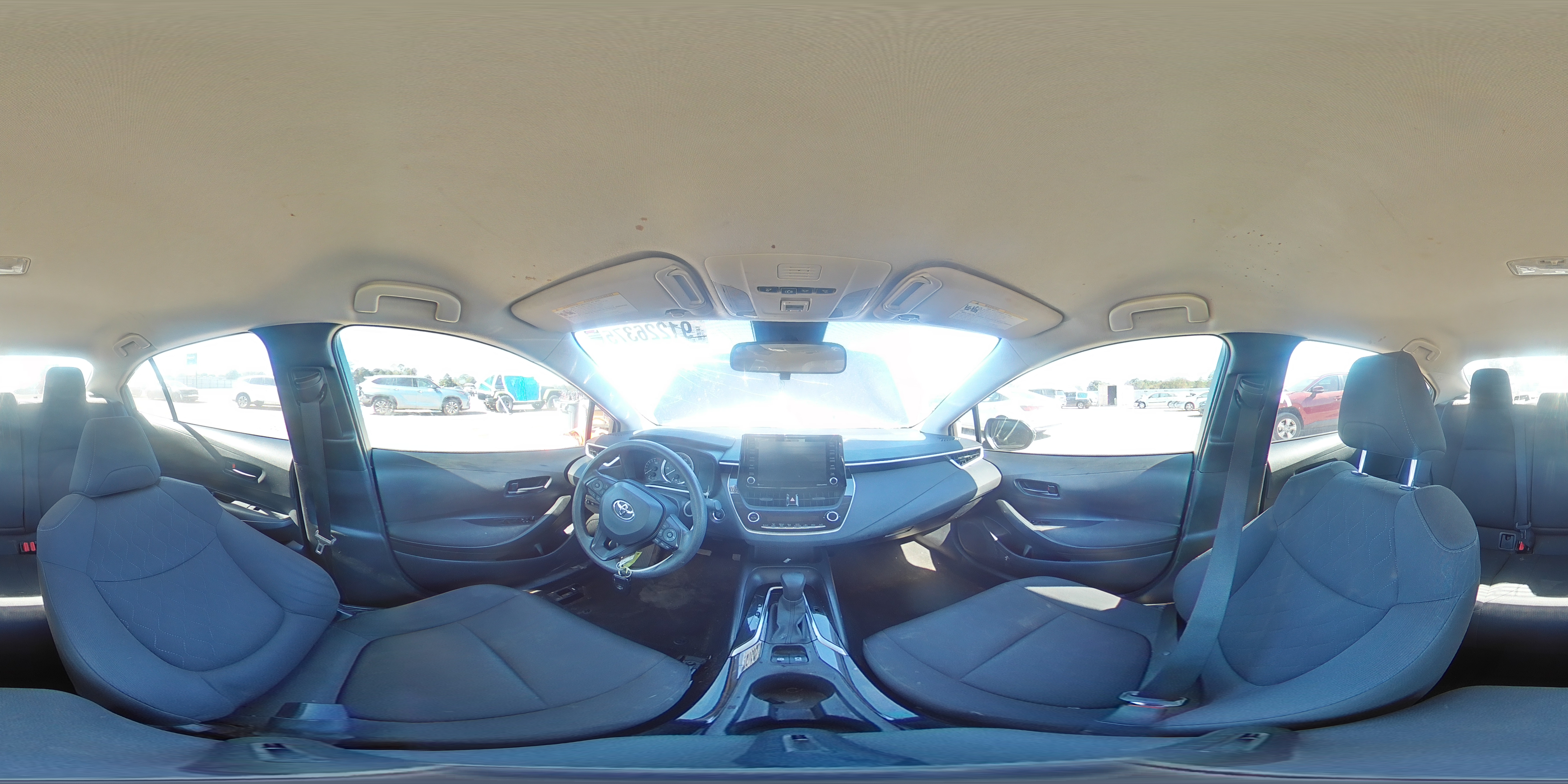 2022 Toyota Corolla Le VIN: JTDVPMAE0NJ208187 Lot: 91226375