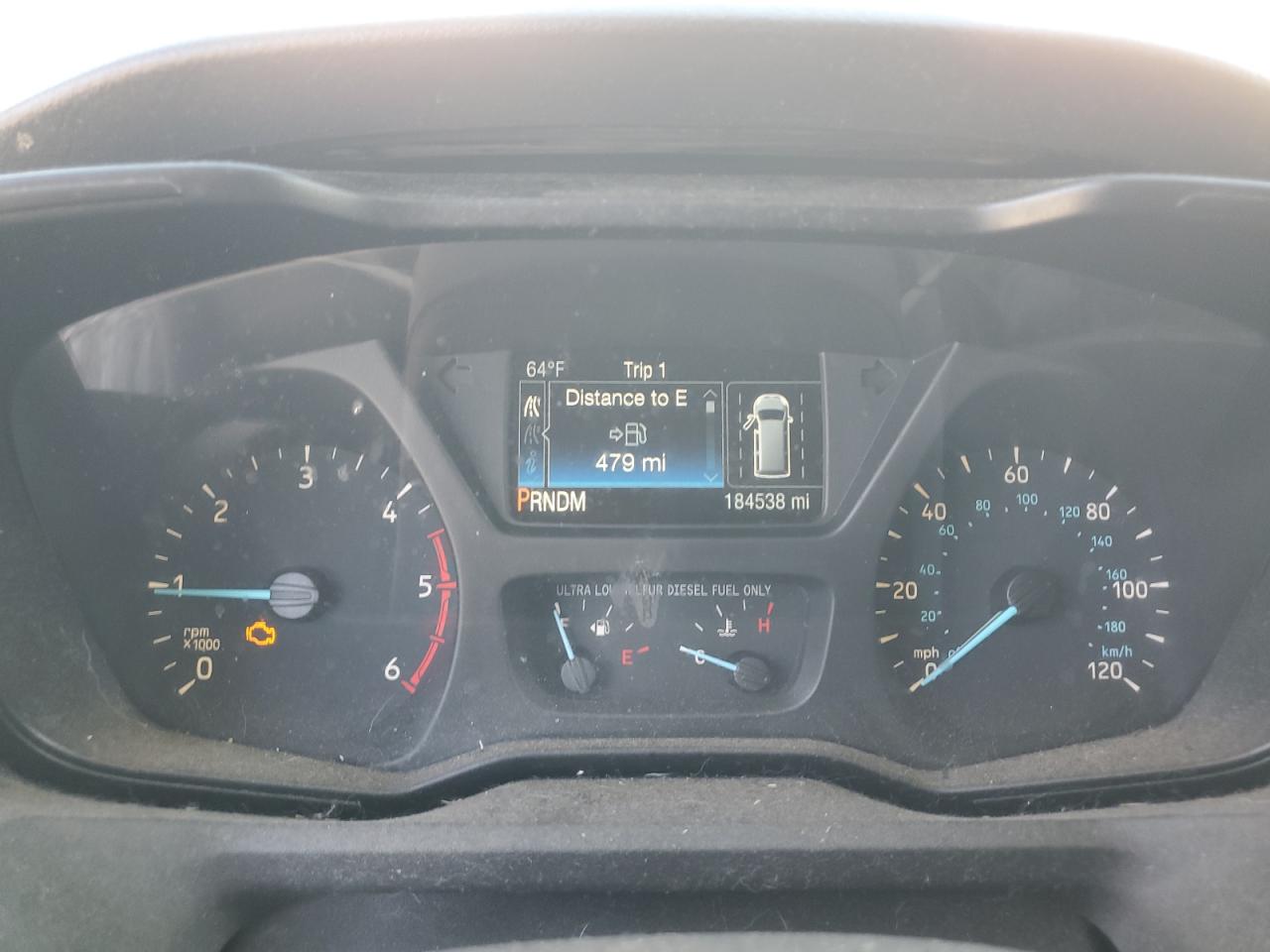 2016 Ford Transit 150 Utility / Service Van VIN: 1FTYE2CV9GKA77553 Lot: 91021625