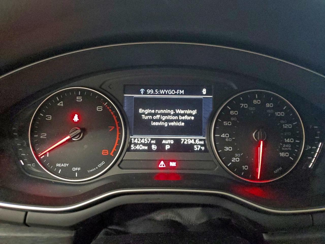 2017 Audi A4 Ultra Premium VIN: WAUGMAF43HN064256 Lot: 94247355