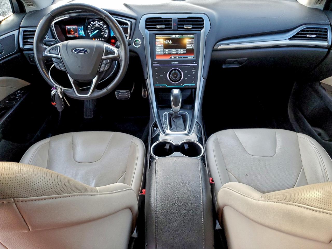 2015 Ford Fusion Titanium VIN: 3FA6P0K94FR268470 Lot: 93812315