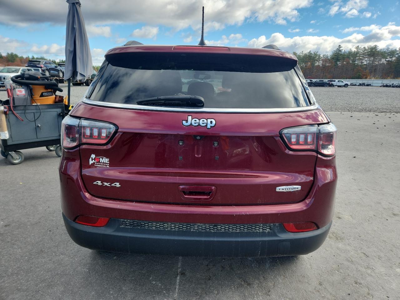 2022 Jeep Compass Latitude VIN: 3C4NJDBB3NT111368 Lot: 91109745