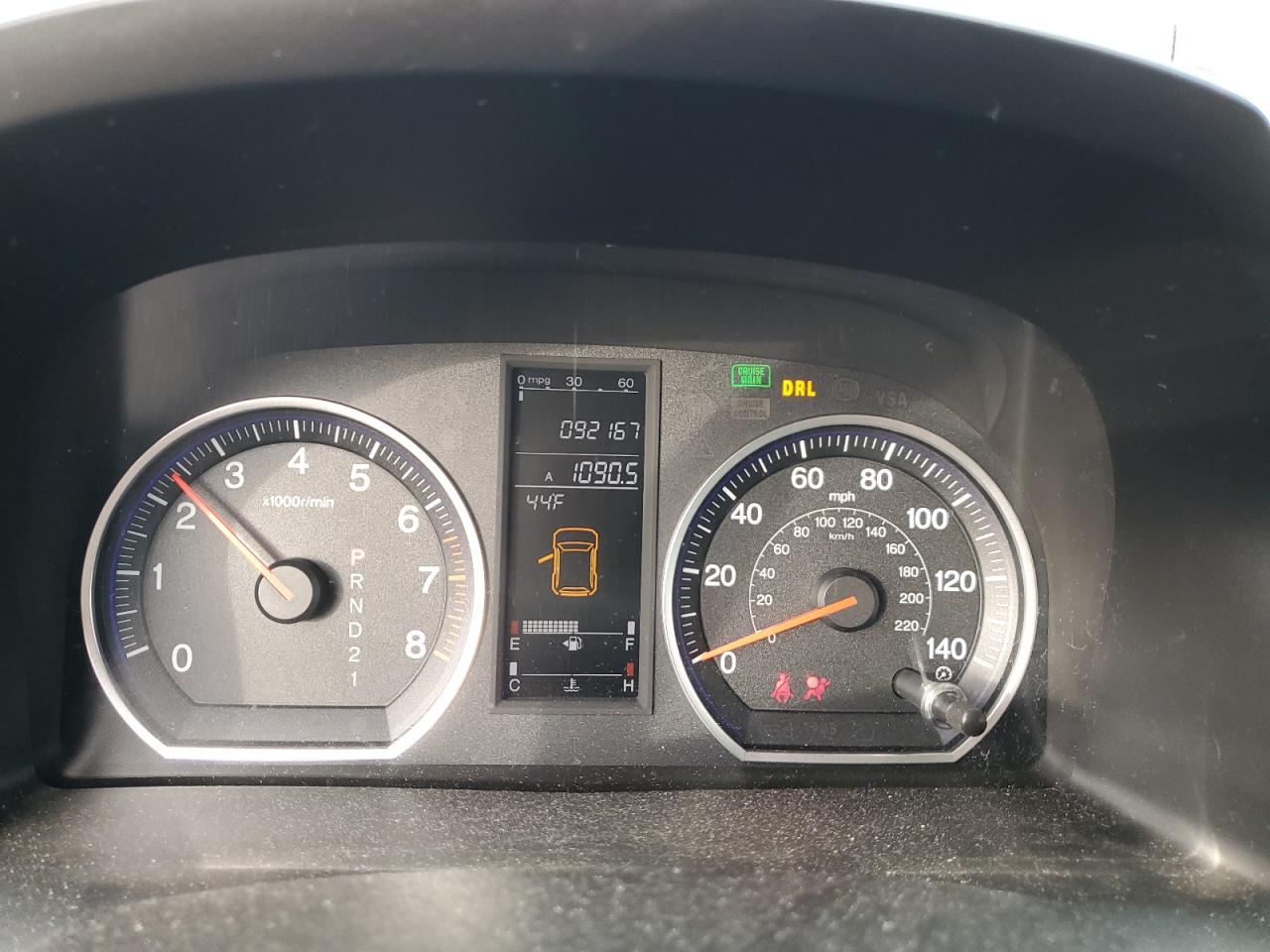 2008 Honda Cr-V Exl VIN: JHLRE48788C046187 Lot: 92029875