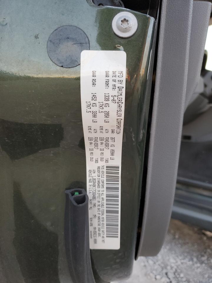 2007 Jeep Grand Cherokee Laredo VIN: 1J8GR48K17C664861 Lot: 92247955