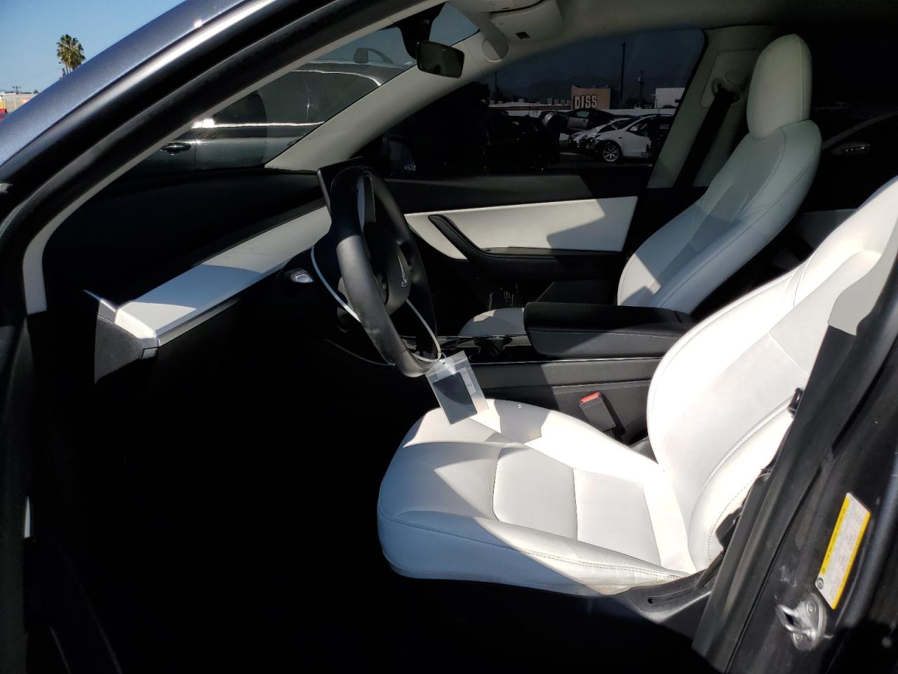 2020 Tesla Model Y VIN: 5YJYGDEE1LF057596 Lot: 91285515