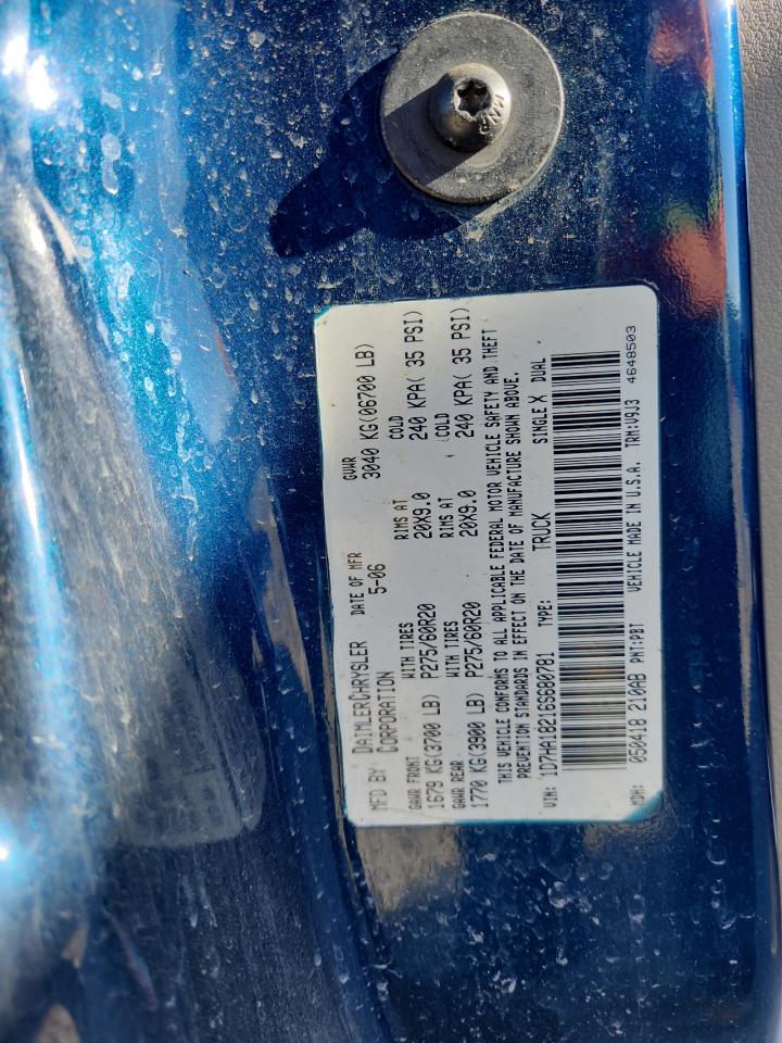 2006 Dodge Ram 1500 St VIN: 1D7HA18216S680781 Lot: 91494955