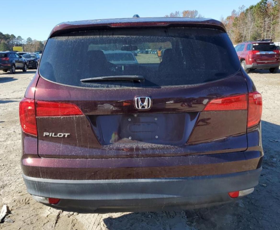 2016 Honda Pilot Exl VIN: 5FNYF5H56GB026192 Lot: 91212265