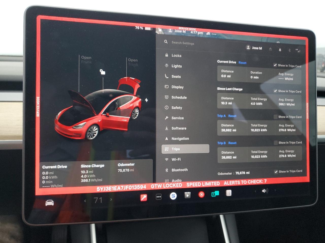 2018 Tesla Model 3 VIN: 5YJ3E1EA7JF013594 Lot: 93286035