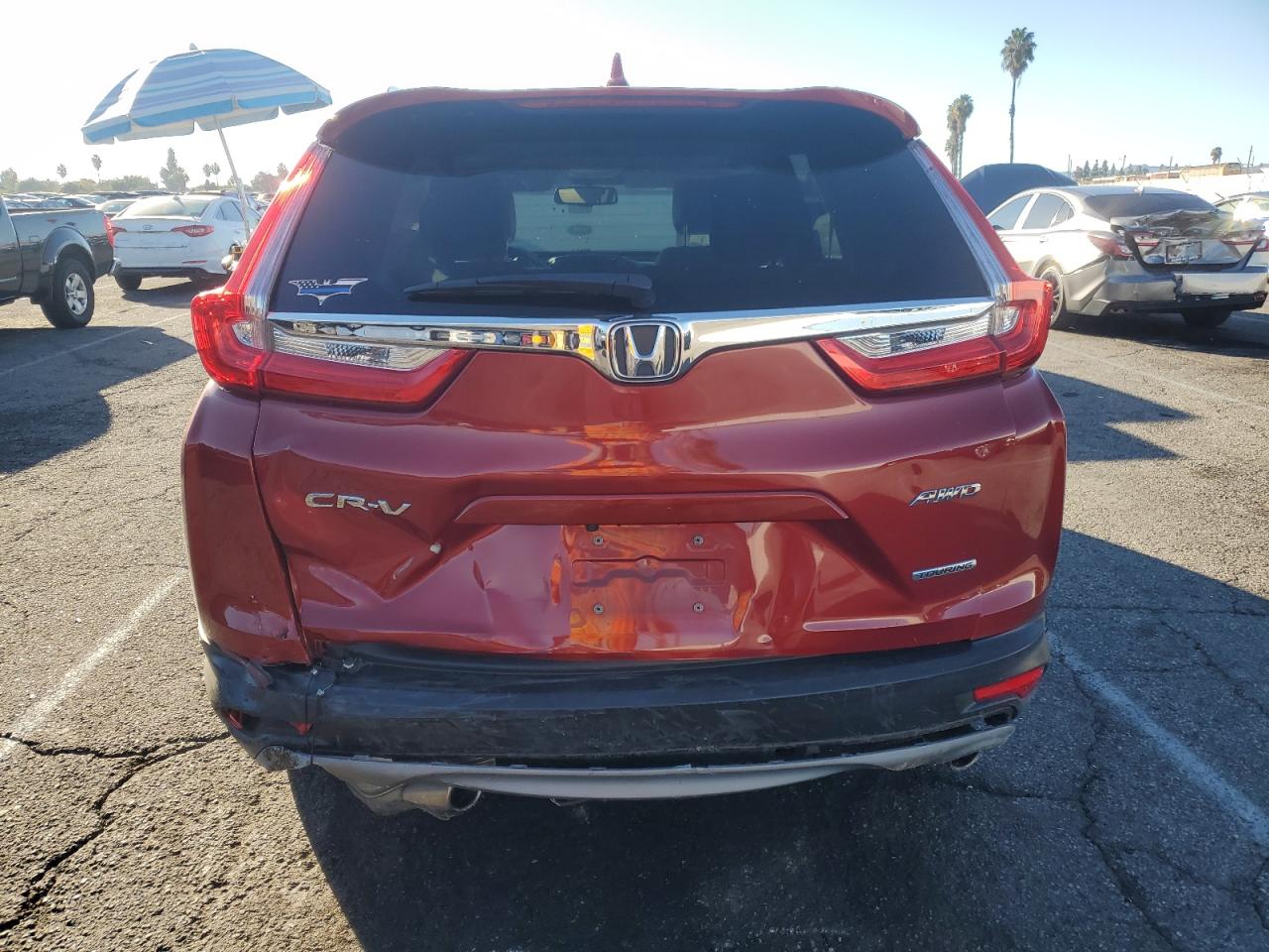 2019 Honda Cr-V Touring VIN: 5J6RW2H95KL012919 Lot: 91911355