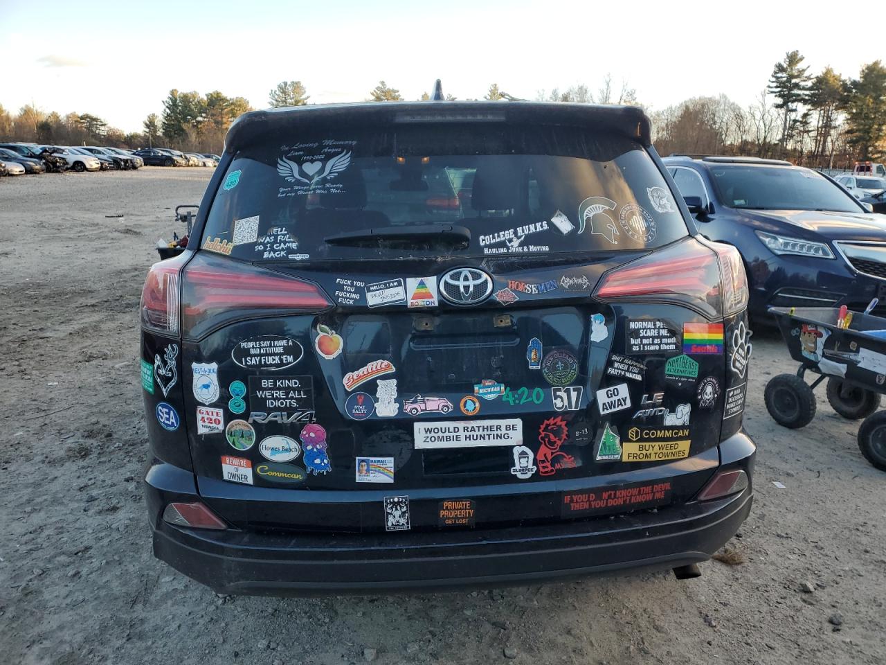 2018 Toyota Rav4 Le VIN: JTMBFREV5JJ248658 Lot: 93461625