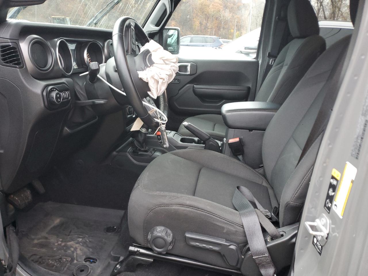 2021 Jeep Gladiator Sport VIN: 1C6HJTAG7ML605741 Lot: 92857205