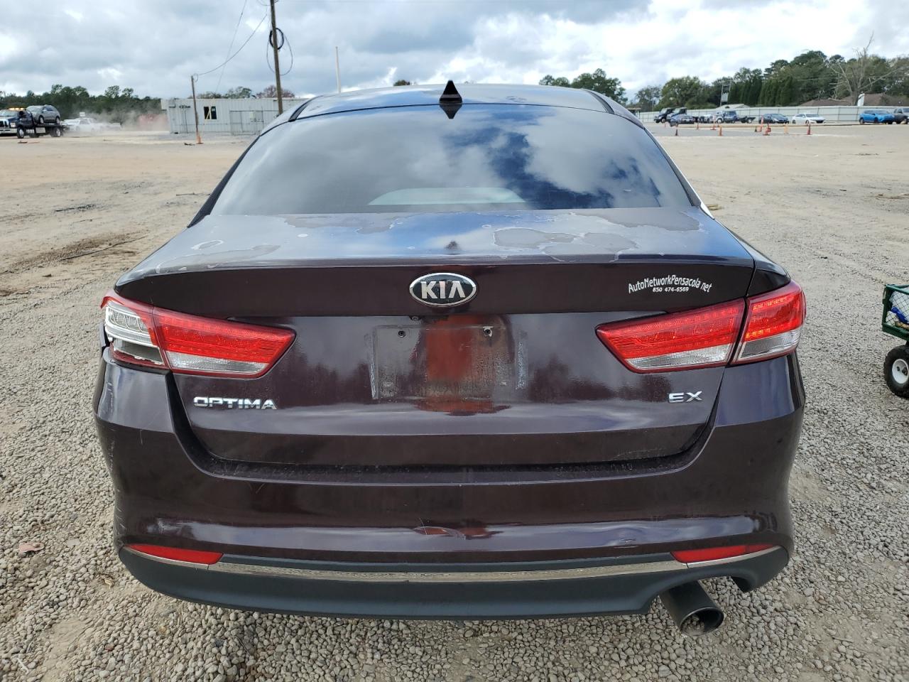 2017 Kia Optima Ex VIN: 5XXGU4L35HG163804 Lot: 91866065