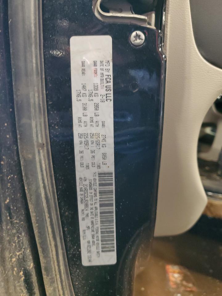 2018 Dodge Grand Caravan Sxt VIN: 2C4RDGCG5JR208914 Lot: 85437485