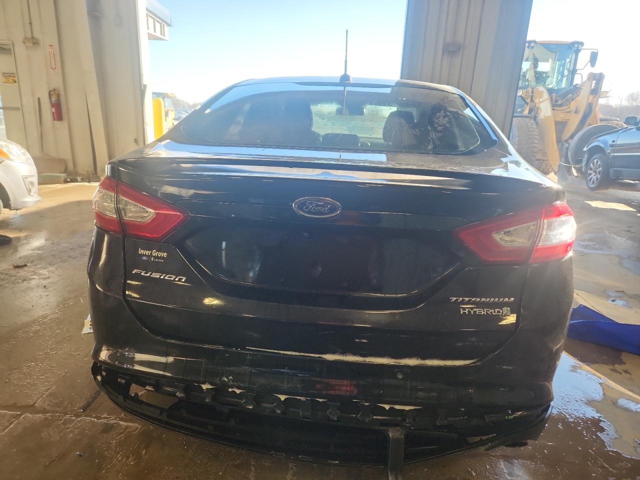 2014 Ford Fusion Titanium Hev VIN: 3FA6P0RU7ER247671 Lot: 92259225