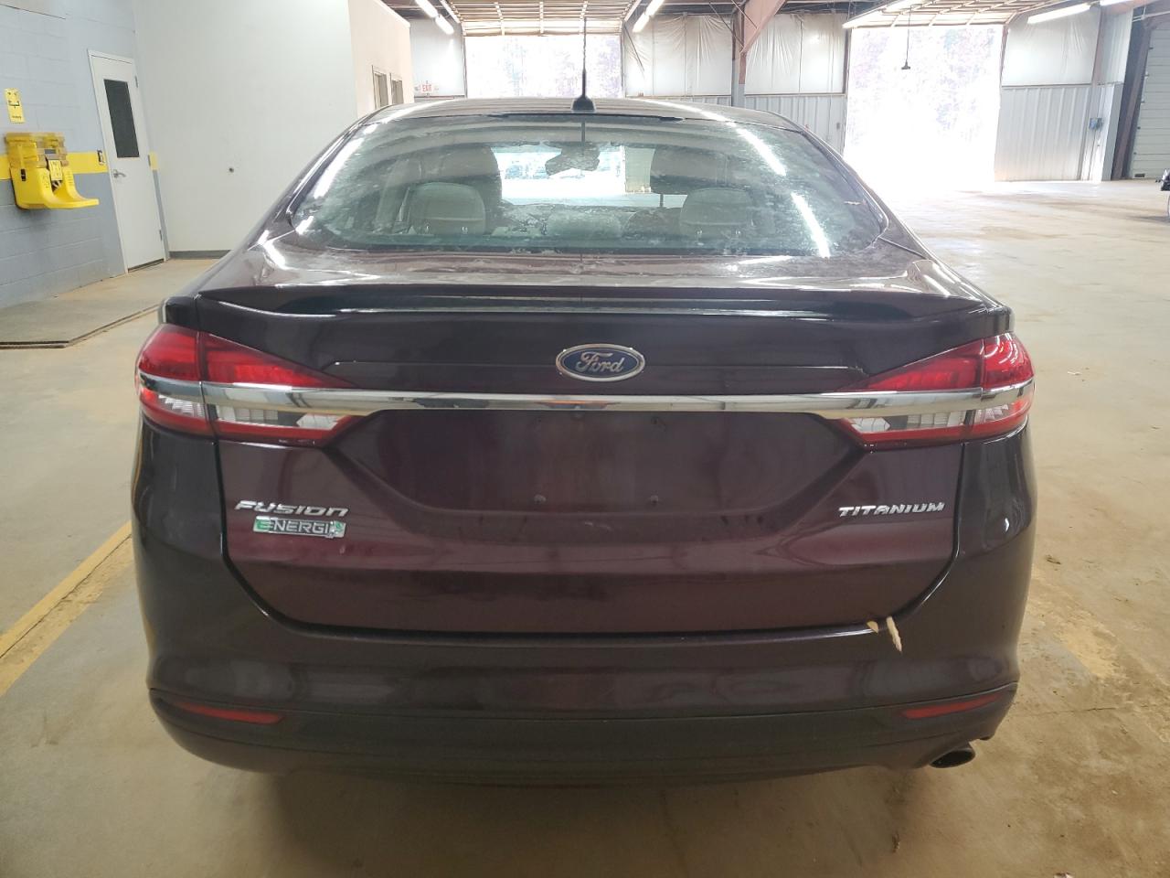 2017 Ford Fusion Titanium Phev VIN: 3FA6P0SU0HR127936 Lot: 90383535