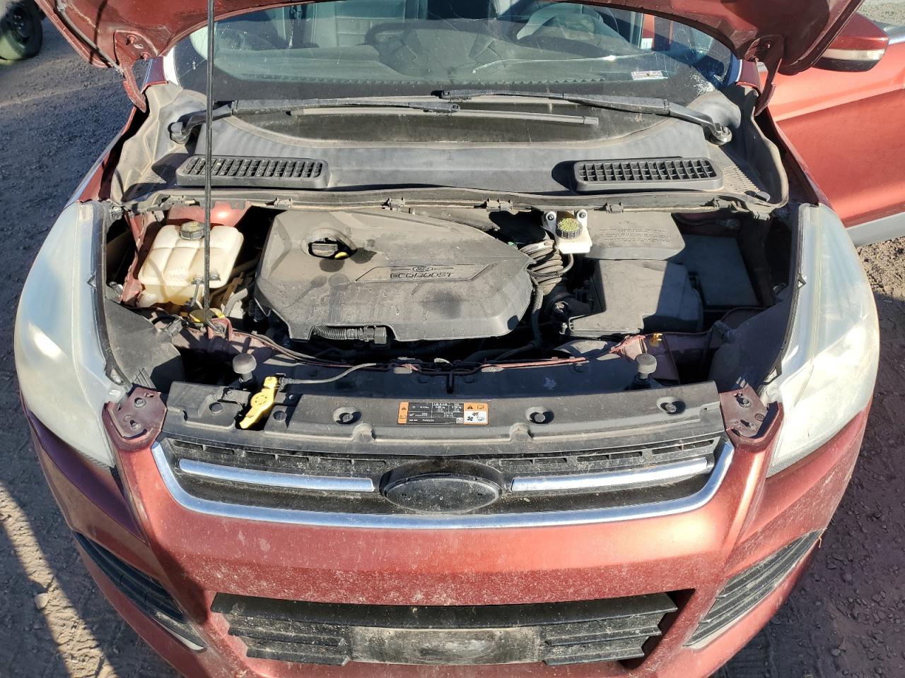 2014 Ford Escape Titanium VIN: 1FMCU9JX0EUE52480 Lot: 91065085