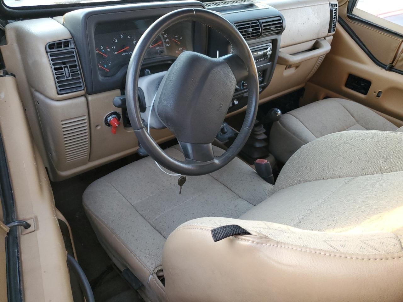 2001 Jeep Wrangler / Tj Sport VIN: 1J4FA49S11P369858 Lot: 92529055