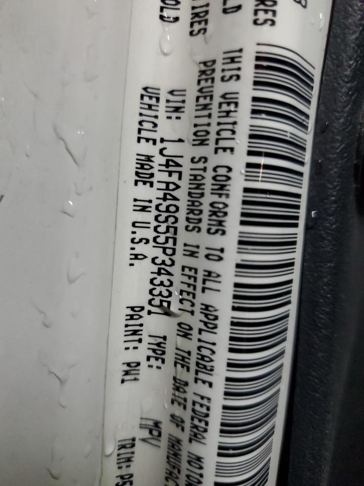 2005 Jeep Wrangler / VIN: 343351 Lot: 93386215