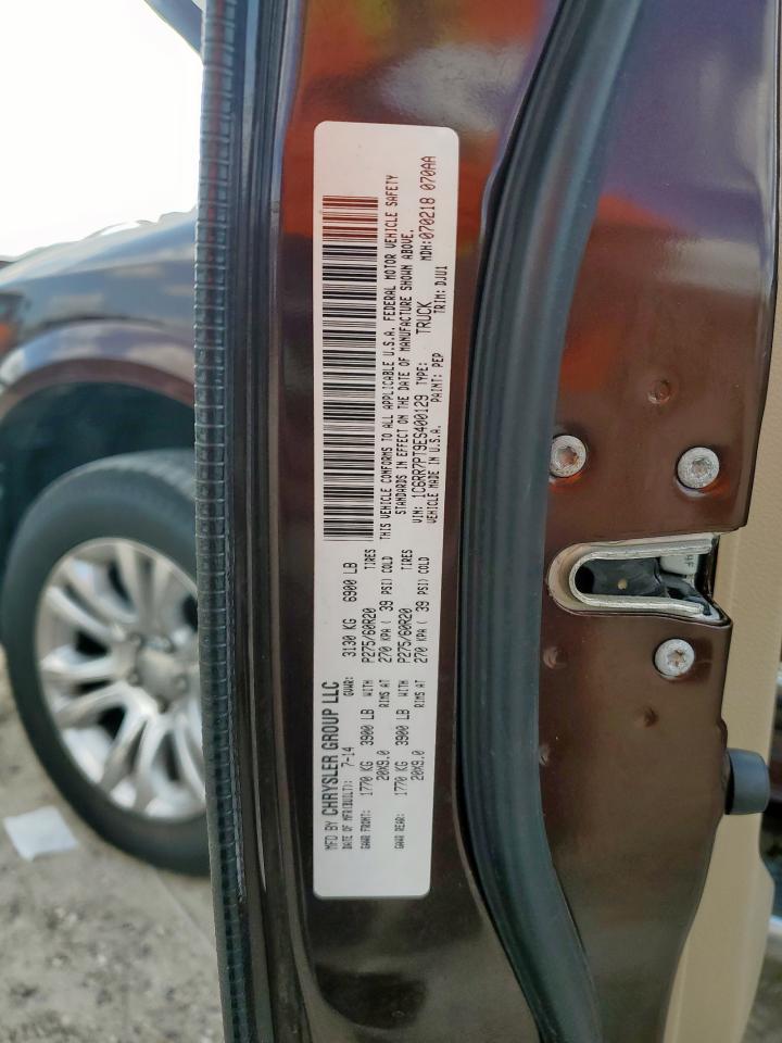 2014 Ram 1500 Longhorn VIN: 1C6RR7PT9ES400129 Lot: 92704015