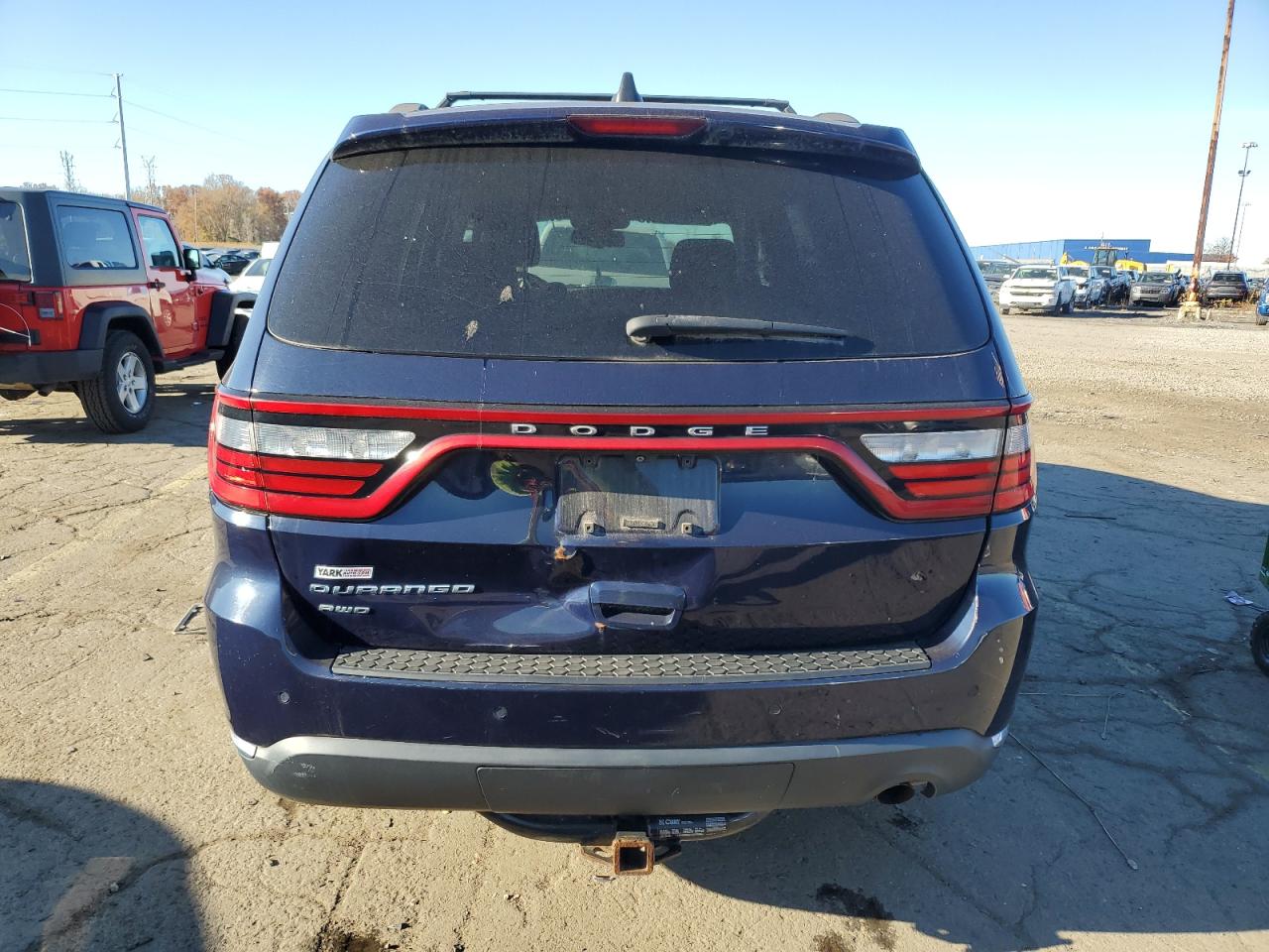 2014 Dodge Durango Sxt VIN: 1C4RDJAG5EC323334 Lot: 91811015